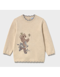 Robe en tricot jacquard bébé - Mayoral