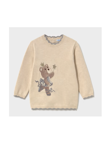 Robe en tricot jacquard bébé - Mayoral