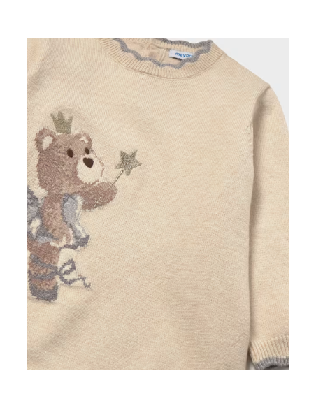 Robe en tricot jacquard bébé - Mayoral
