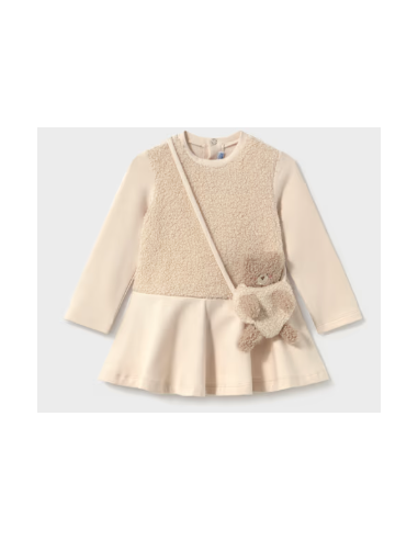 Robe combinée avec sac ourson - Mayoral
