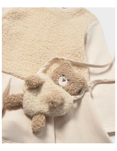 Robe combinée avec sac ourson - Mayoral