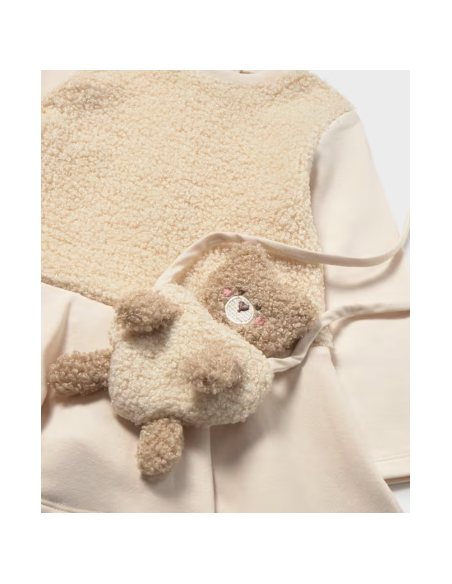 Robe combinée avec sac ourson - Mayoral