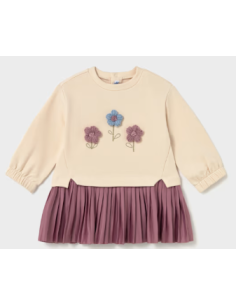 Robe combinée en molleton - Mayoral