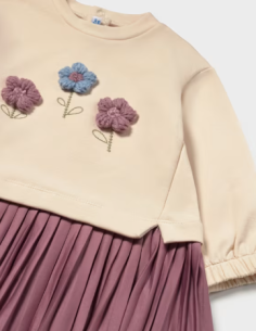 Robe combinée en molleton - Mayoral 2
