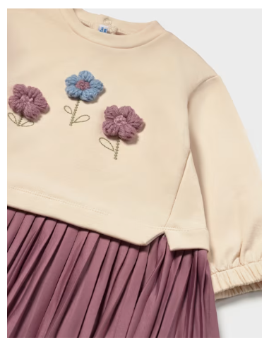 Robe combinée en molleton - Mayoral
