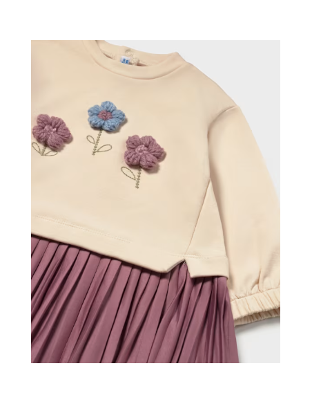 Robe combinée en molleton - Mayoral