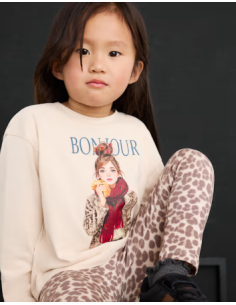 Ensemble legging et t-shirt fille leopard - Mayoral 2