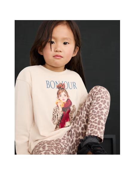 Ensemble legging et t-shirt fille leopard - Mayoral
