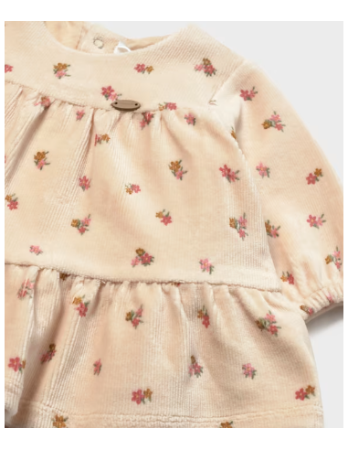 Robe en velours côtelé nouveau-né - Mayoral