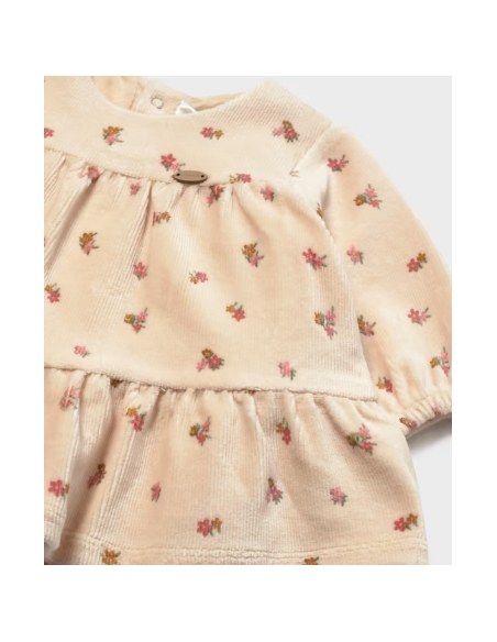 Robe en velours côtelé nouveau-né - Mayoral