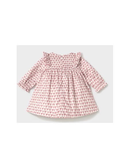 Robe en velours imprimé nouveau-né - Mayoral