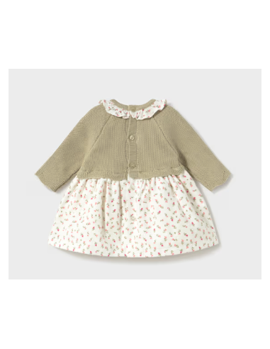 Robe en tricot combiné nouveau-né - Mayoral