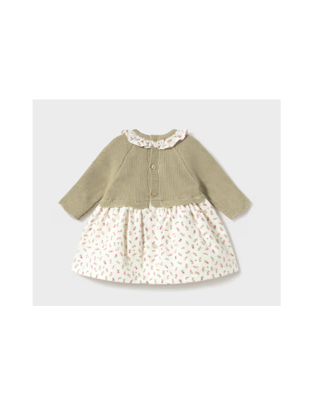 Robe en tricot combiné nouveau-né - Mayoral