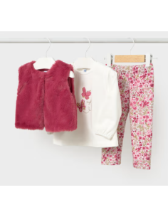 Ensemble 3 pièces gilet bébé - Mayoral