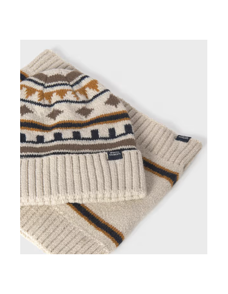 Ensemble bonnet et écharpe garçon - Mayoral