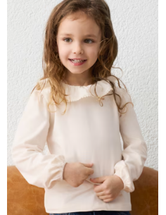 Blouse col à volant - Mayoral
