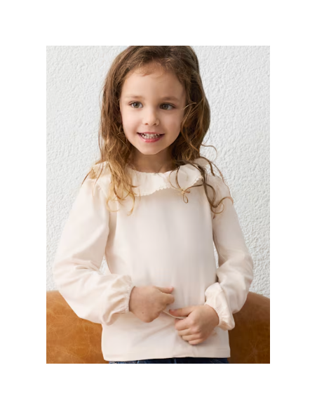 Blouse col à volant - Mayoral