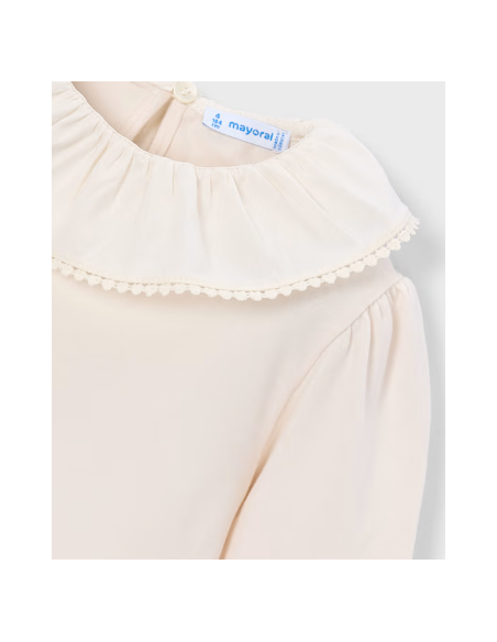 Blouse col à volant - Mayoral