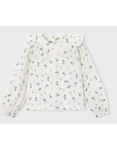 Blouse en bambula imprimée - Mayoral 2