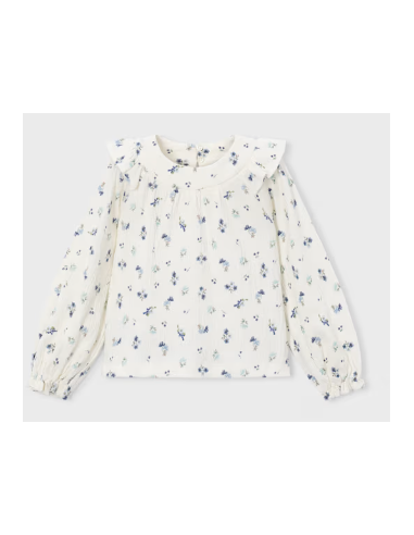 Blouse en bambula imprimée - Mayoral