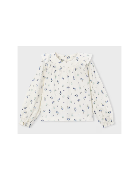 Blouse en bambula imprimée - Mayoral