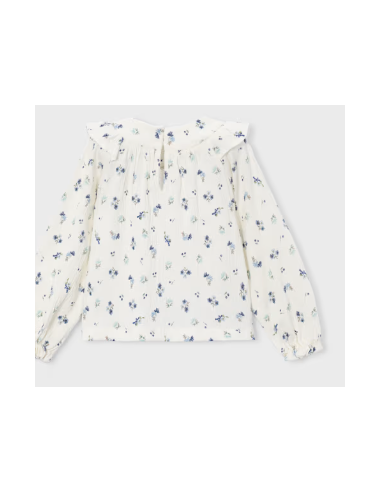 Blouse en bambula imprimée - Mayoral