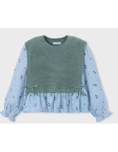 Chemise avec top fille - Mayoral 2