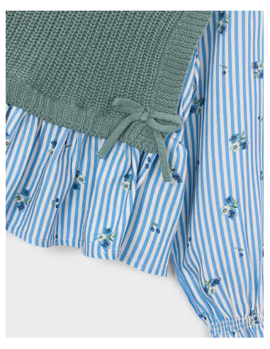 Chemise avec top fille - Mayoral