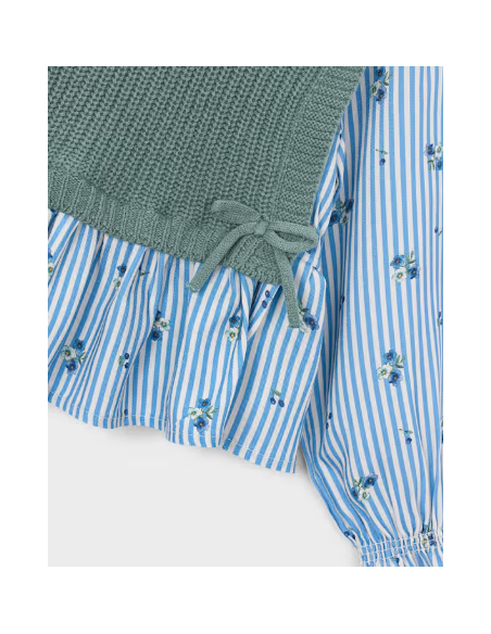 Chemise avec top fille - Mayoral