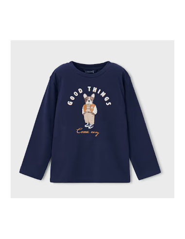 T-shirt m/l print chien - Mayoral