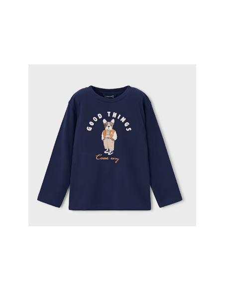 T-shirt m/l print chien - Mayoral