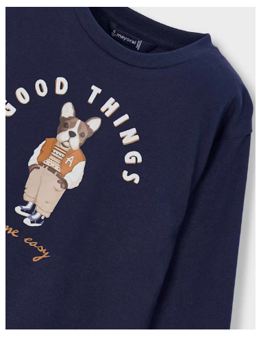 T-shirt m/l print chien - Mayoral