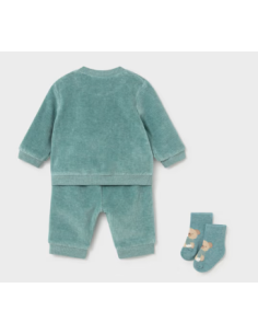 Survêtement ourson avec chaussettes nouveau-né - Mayoral 2