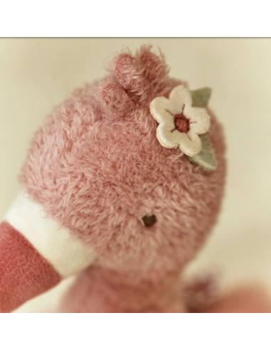 Peluche flamant rose 35cm - Little dutch