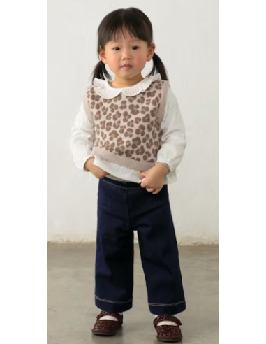 Ensemble pantalon et blouse avec gilet bébé - Mayoral