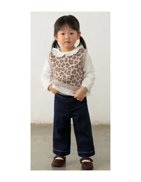 Ensemble pantalon et blouse avec gilet bébé - Mayoral