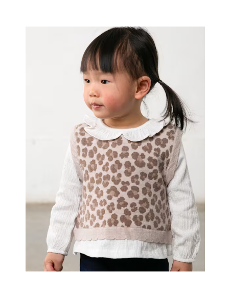 Ensemble pantalon et blouse avec gilet bébé - Mayoral