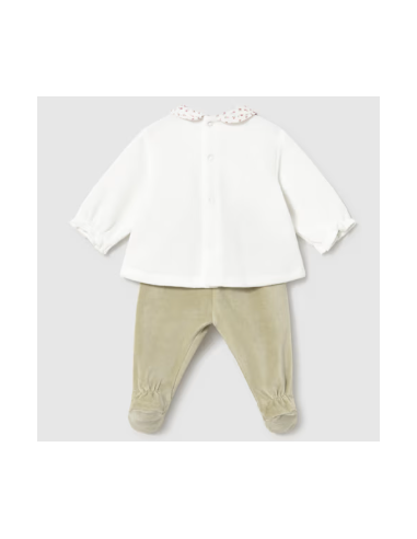 Ensemble guêtre et chemise nouveau-né - Mayoral