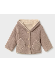 Manteau réversible à oreillettes bébé - Mayoral