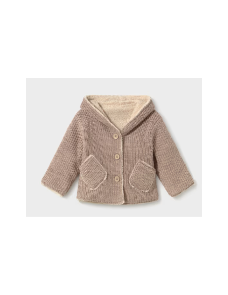 Manteau réversible à oreillettes bébé - Mayoral