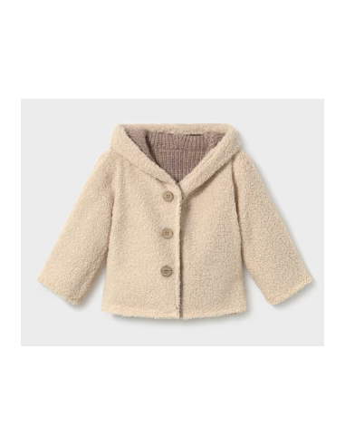 Manteau réversible à oreillettes bébé - Mayoral