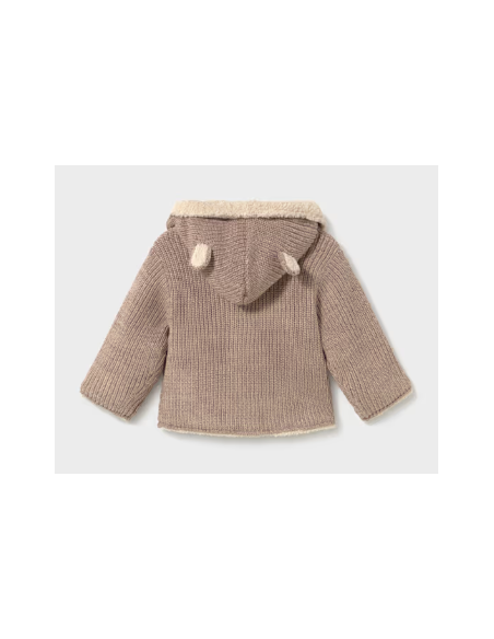 Manteau réversible à oreillettes bébé - Mayoral