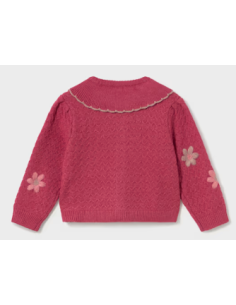 Cardigan tricot fleurs - Mayoral 2