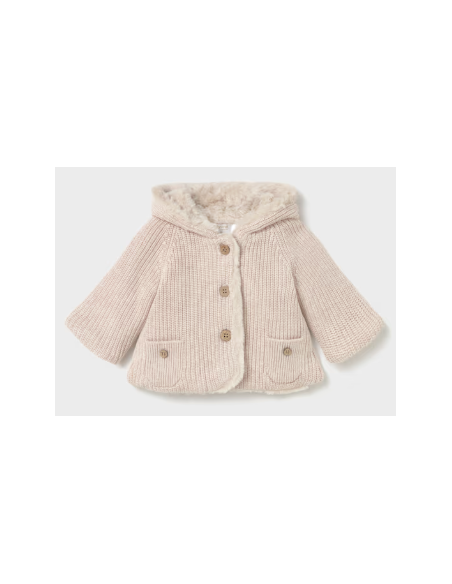 cardigan pompon nouveau-né - Mayoral