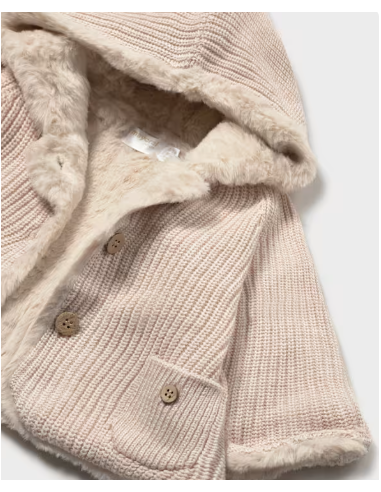 cardigan pompon nouveau-né - Mayoral