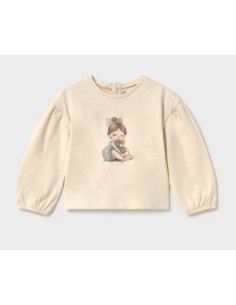 T-shirt m/l poupée bébé - Mayoral