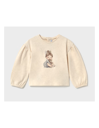 T-shirt m/l poupée bébé - Mayoral