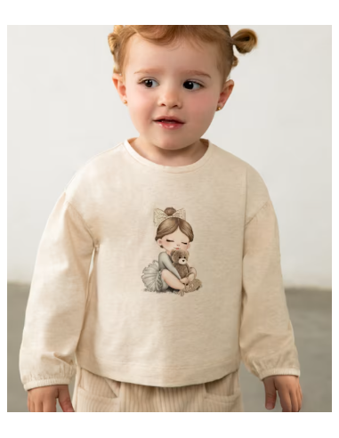 T-shirt m/l poupée bébé - Mayoral