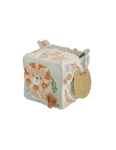 Cube d'activités soft safari friends little dutch ld8309