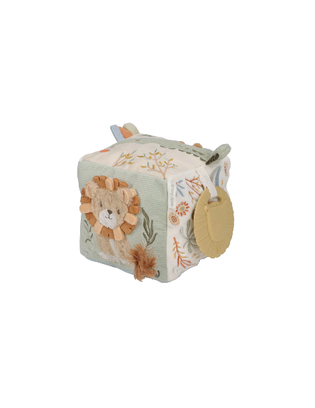 Cube d'activités soft safari friends little dutch ld8309